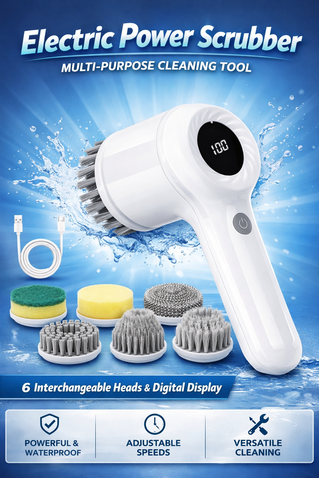 NeatSpin Electric Scrubber