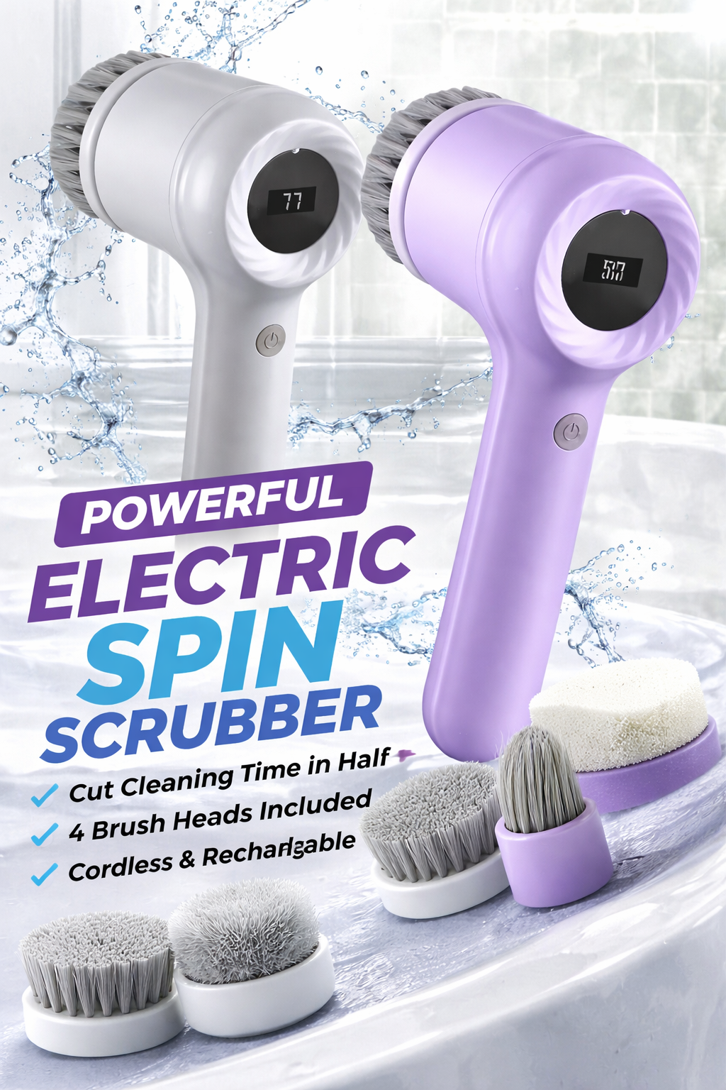 NeatSpin Electric Scrubber